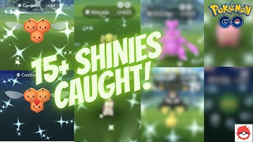 SHINY HAUL✨| Pokemon Go Bug Out Event