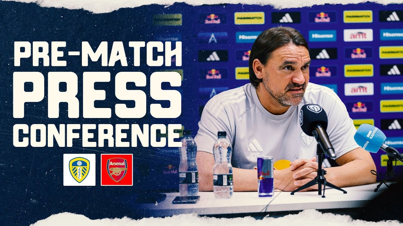 Daniel Farke press conference | Leeds United v Arsenal | Premier League