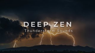 Thunderstorm Sounds for Mindfulness Practice - 30 Minute Unguided Meditation