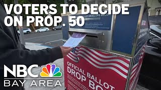 California voters take up Democrats' push for new congressional maps