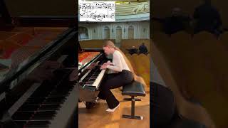 Rachmaninov piano concerto n. 4 Eva Gevorgyan (rehearsal) #klavier #piano #sheetmusic