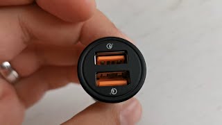 ⚡ AINOPE Dual USB mini car charger (12-24V) - review, teardown and repair
