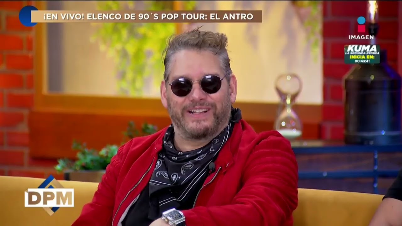 En entrevista, Claudio Yarto, Alan y Melissa presentan EL ANTRO de los 90's Pop Tour | DPM