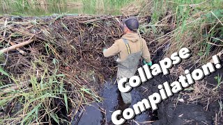 Beaver Dam COLLAPSE COMPILATION! 4K