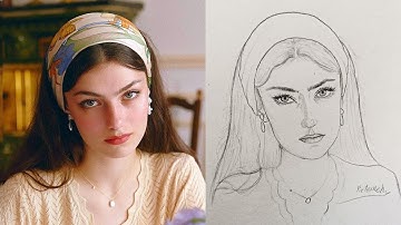 Master Realistic Portraits Using Loomis Method