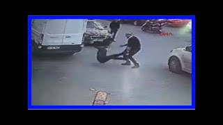 Bıçakla Saldırdı Dakikalarca Dayak Yedi