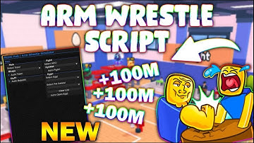 *NEW* Arm Wrestle Simulator Script (PASTEBIN 2023) (AUTO WINS, AUTOFARM ALL, AUTO STRENGHT )