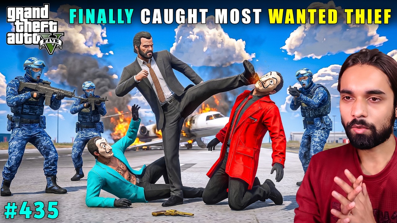 MICHAEL CAPTURED LIBERTY CITY'S MOST WANTED THIEF! 💀| GTA V GAMEPLAY #435