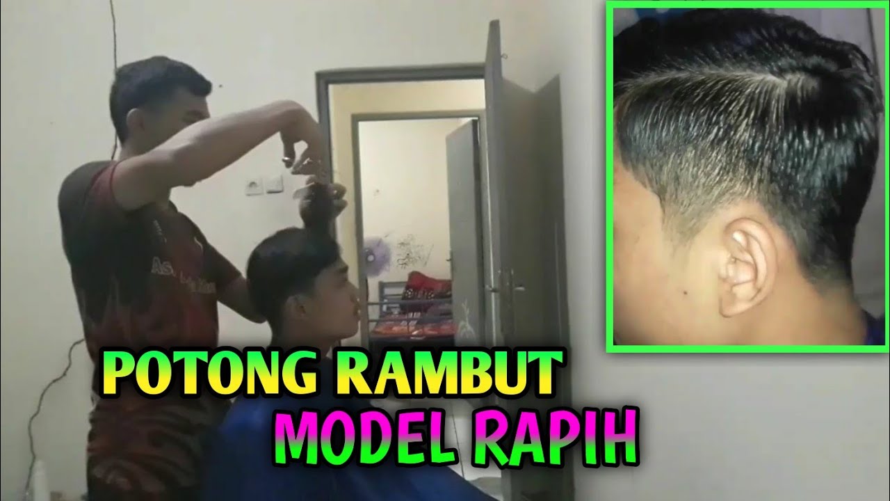  POTONG  RAMBUT  MODEL RAPI  TIDAK TERLALU TIPIS Bayu Y29 