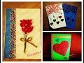 easy card making for valentine day, #Valentine day card, Valentine day decoration