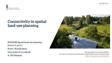 L4, P1: Connectivity in spatial land use planning