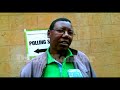 Kenyans in Uganda vote