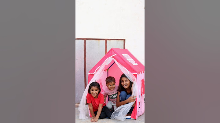 Rudra ka tent house 🏠 #shorts #papa #sister #family