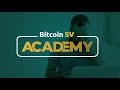 Introducing bitcoin sv academy