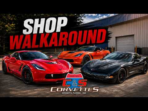 What Are We Fixing Today? Corvette Shop Walkaround
