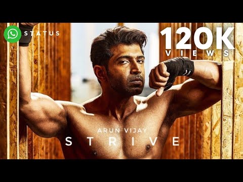 Arun Vijay Mass Tamil Whatsapp Status  Tamil motivational video whatsapp status  4K