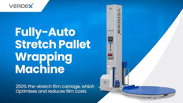 Fully-Auto Stretch Wrapping Machine by Verdex