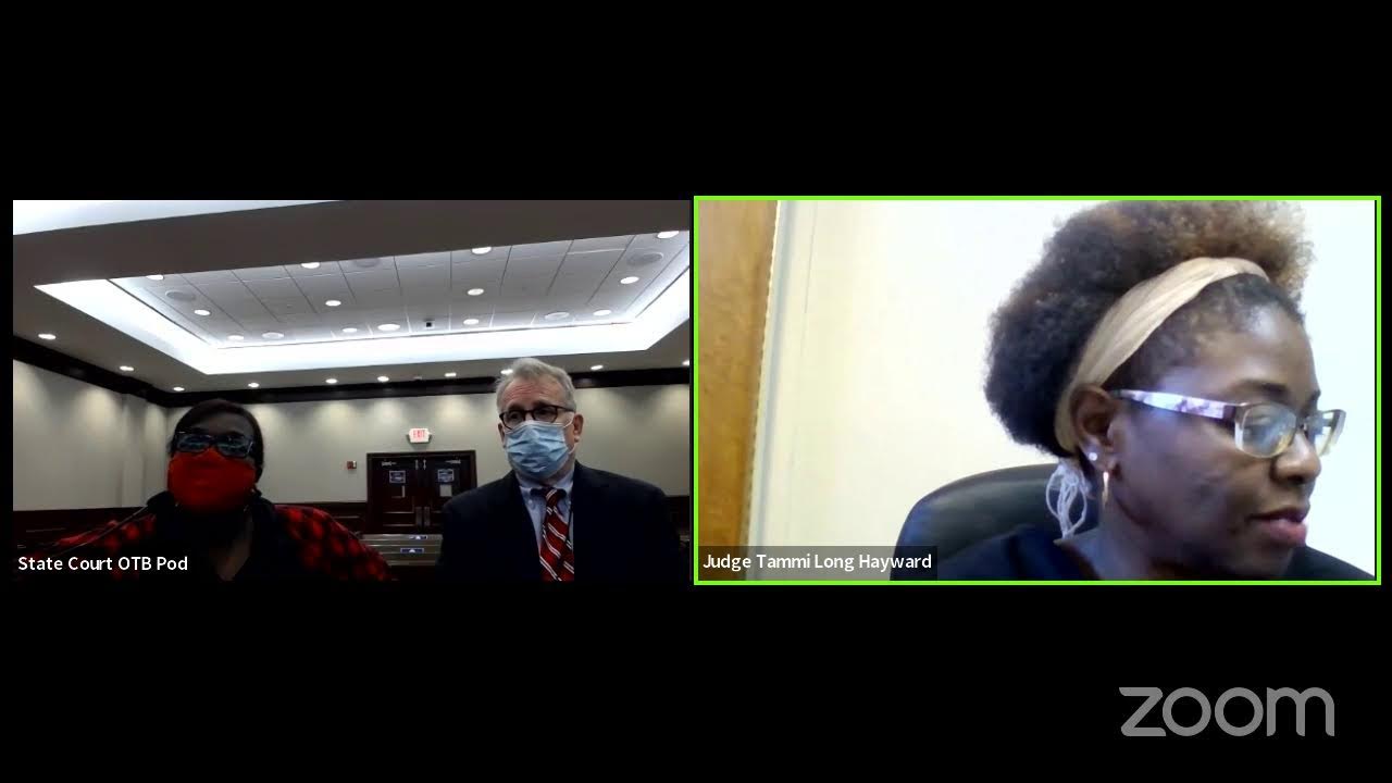 Clayton County State Court Criminal Calendar Call 304 YouTube