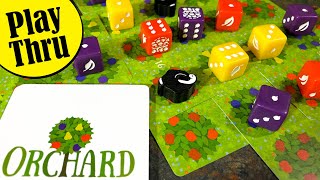 ORCHARD 9 Card Solitaire Game Unboxing, Set Up and Solo Play Through screenshot 3