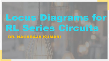 Locus Diagrams for RL Series Circuits || GATE & ESE Exam