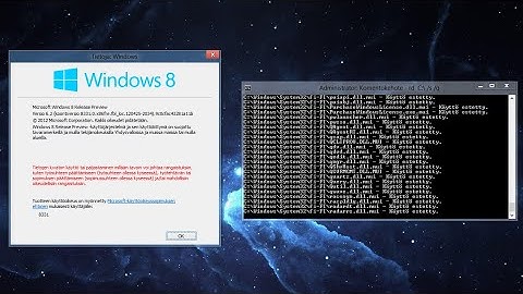 Destroying Finnish Windows 8 Build 8331!