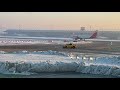 Winter operations Madrid Barajas (cockpit view)