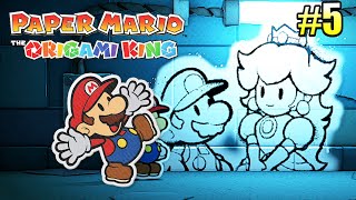 Мульт Paper Mario The Origami King 5 Где Спрятан Луиджи Switch прохождение часть 5