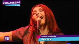 Denisse Malebran en concierto