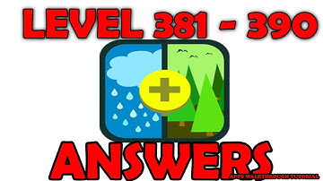 Pic Combo Level 381 - 390 - All Answers - Walkthrough ( By LOTUM media GmbH )