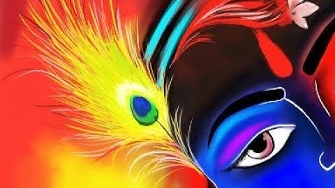 Learning Digital Painting || Lord Krishna Portrait || Sketch Book Pro