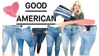 | GOOD AMERICAN Denim | Try-On and Review | Plus Size 20