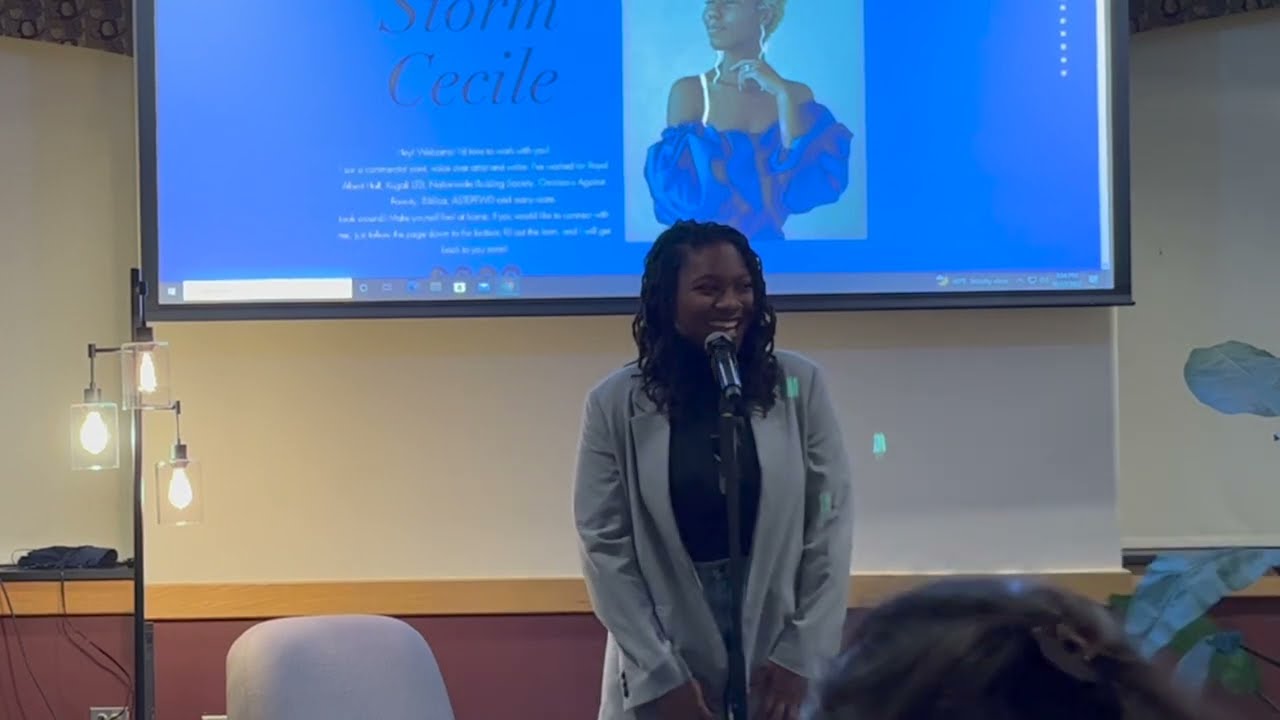 Spoken Word Artists Storm Cecile and Isis Iyon - 2022