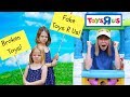 Pretend Toy Store Kid's Video Starring Addy and Maya