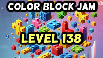 COLOR BLOCK JAM LEVEL 138 Guide How to Complete Walkthrough