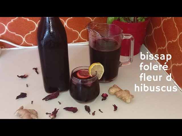 fleurs d'hibiscus séchées, Comment préparer le jus de bissap – Décors et  âmes