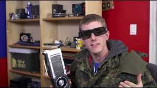 GeForce GTX Titan 3D Vision Gaming Review Linus Tech Tips