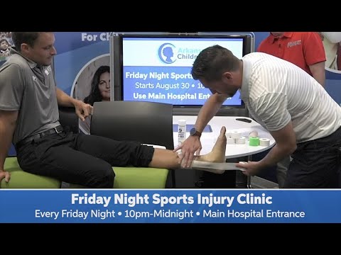 How to tape and wrap an ankle for sports injury prevention