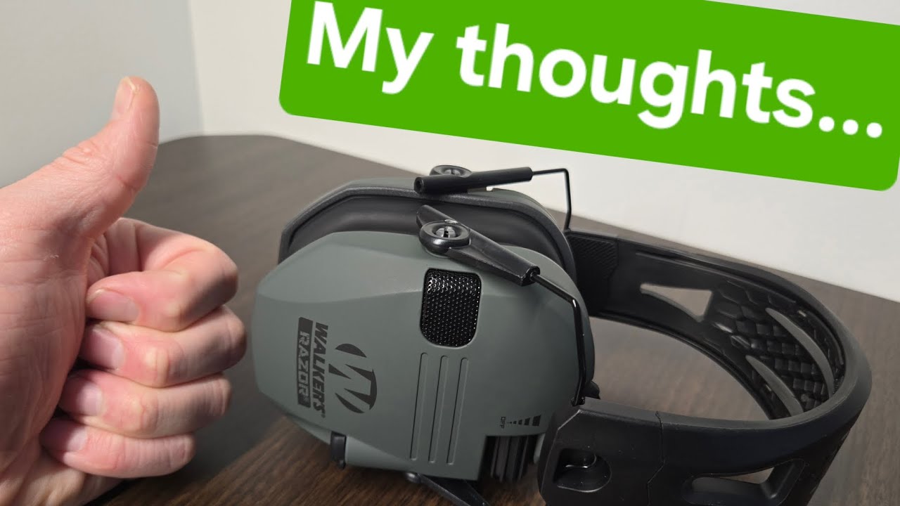 Quick review of the Walker's Razor TACTI-Grip series ear protection