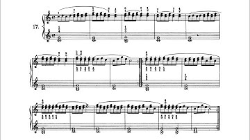 CARL CZERNY - etude No. 17 | Practical Method For Beginners Op. 599
