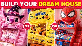 Would You Rather - Build Your MAGICAL Fantasy Dream House 🔮🏡✨🤑 Halloween Edition 🎃 Daily Quiz