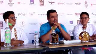 Rueda de prensa de Mario Aguilar en Oaxaca