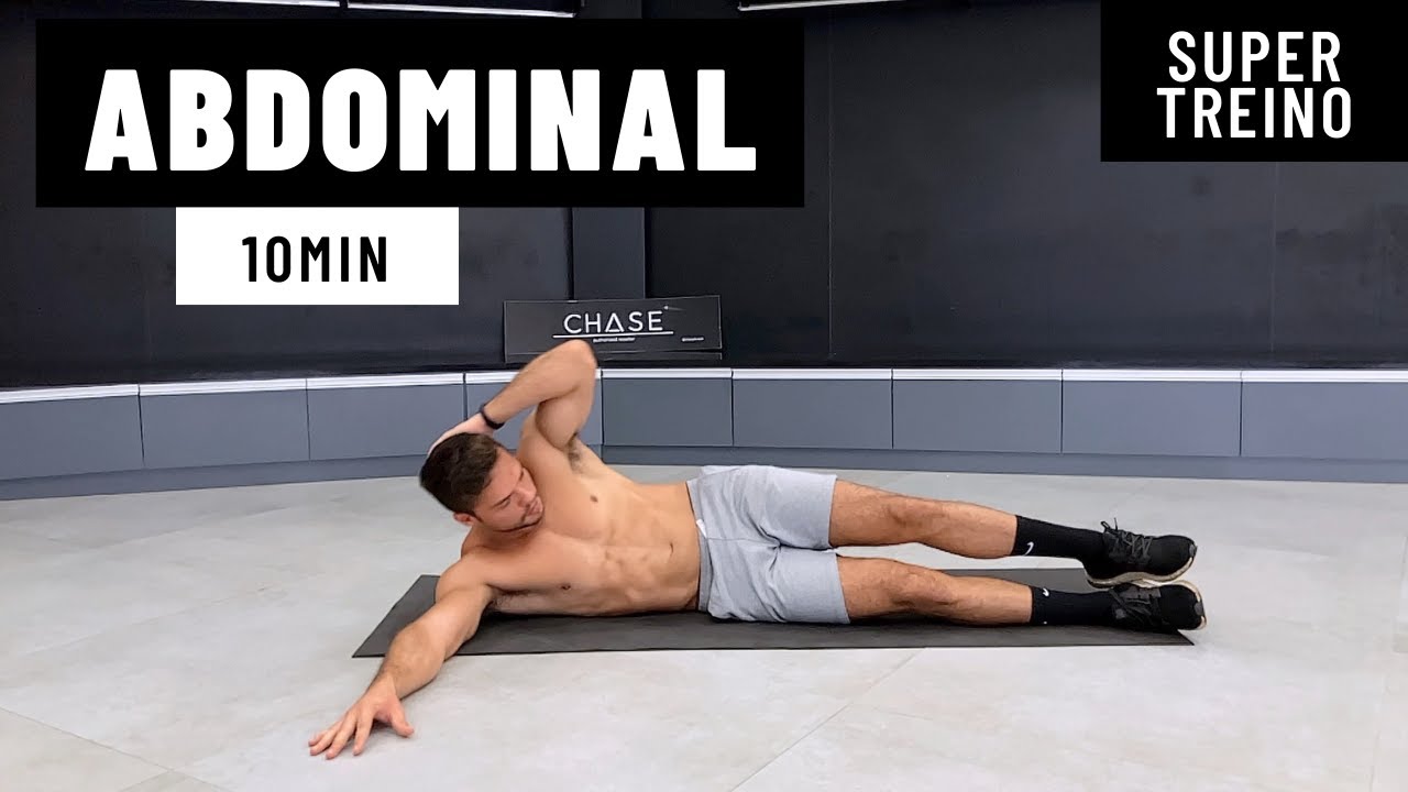 Treino de ABDOMINAL Intenso, 10 min, Sem equipamentos