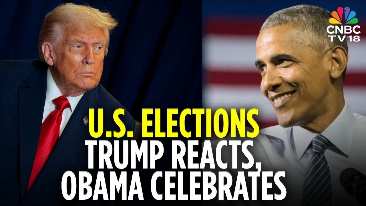 Трамп столкнулся с неудачей на выборах | Обама приветствует победу демократов | N18G | CNBC TV18