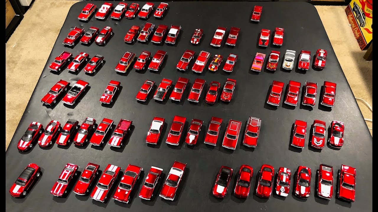 My Entire Auto World Ultra Red Collection YouTube