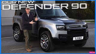 We Collect Our New Land Rover Defender 90 Model X D300 From the Dealers