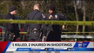 3 shot, 1 dead across Indy’s northside, cops looking in to possible connection