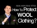 How to Protect Wool Clothing From Moth Damage -  MothBalls - DryCleaning - Lavender - Cedar Balls