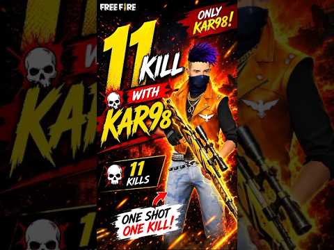 11 kill with kar98🔥🔥 ||One SHot One Kill|#shorts #jaunpuriyaff