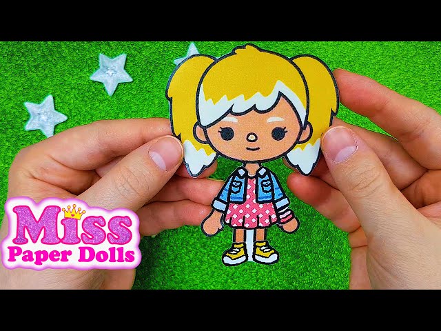 toca boca paper doll Outfit