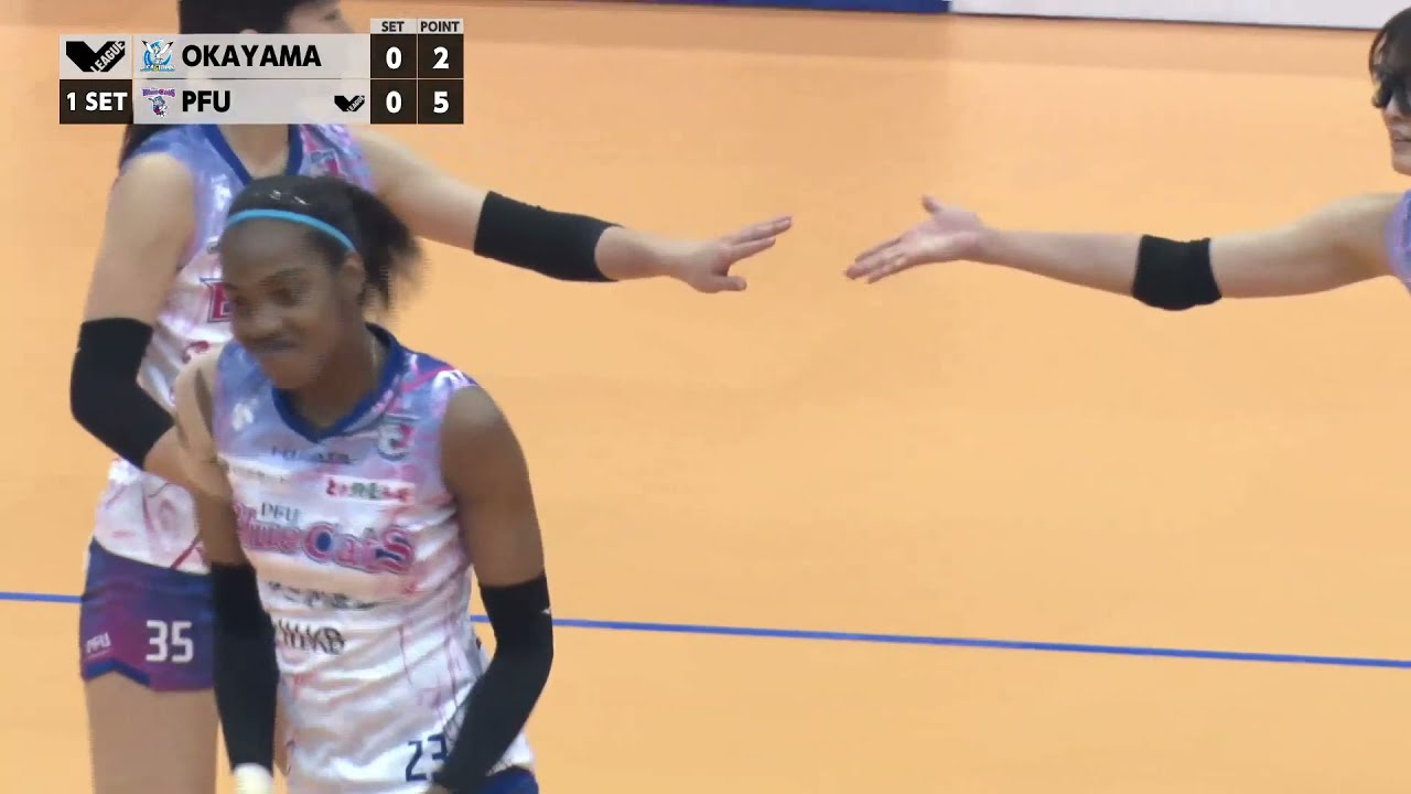 PFU BLUE CATS vs OKAYAMA SEAGULLS 15/1/2022